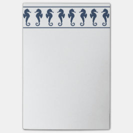 Bloco Post-it Tema da Praia de Cavalos do Mar