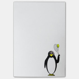 Bloco Post-it Tênis do pinguim