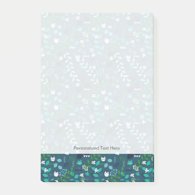 Bloco Post-it teste padrão 3 (Frente)