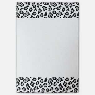 Bloco Post-it Teste padrão animal do impressão do leopardo pre