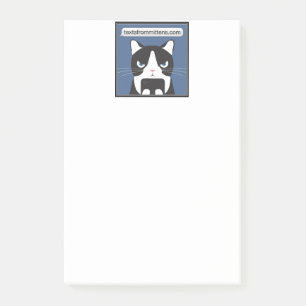Bloco Post-it Textos das notas Mittens 4x6