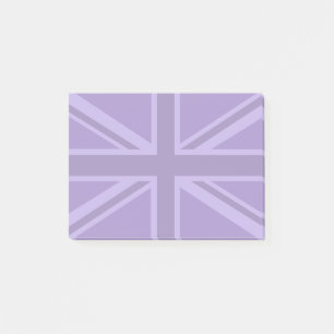 Bloco Post-it Tomada Roxo da União Vibrante