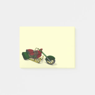 Bloco Post-it Trike do Papai Noel