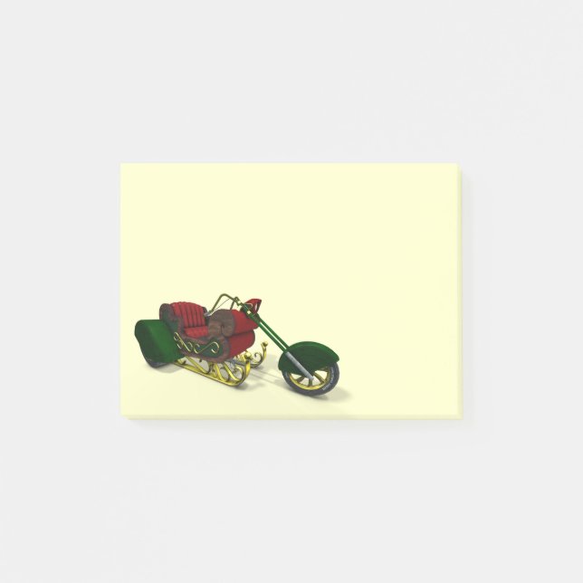 Bloco Post-it Trike do Papai Noel (Frente)