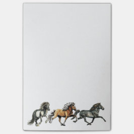 Bloco Post-it Trio dos islandeses