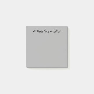 Bloco Post-it Uma Nota Do Eliot