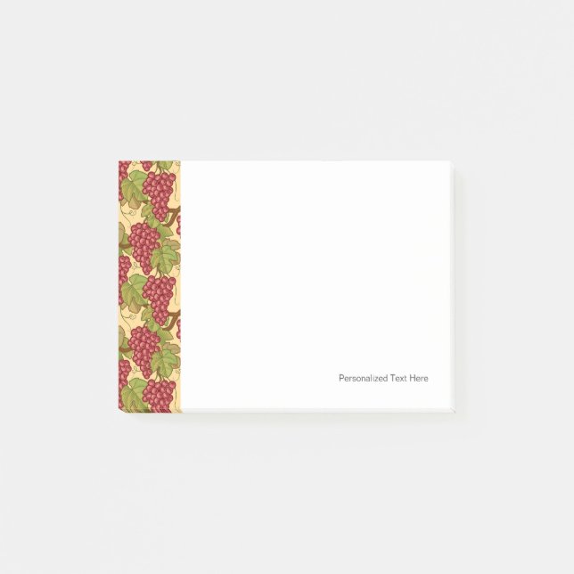 Bloco Post-it Uvas (Frente)