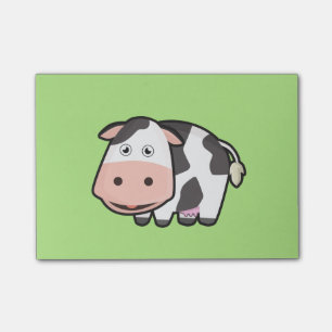 Bloco Post-it Vaca de Kawaii