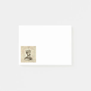 Bloco Post-it Vintagem do Clocwork Brain STEAMPUNK