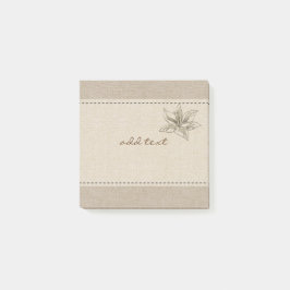 Bloco Post-it Vista de Feriado Dourado Retroativo