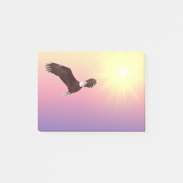 Bloco Post-it Vôo de Eagle (Frente)