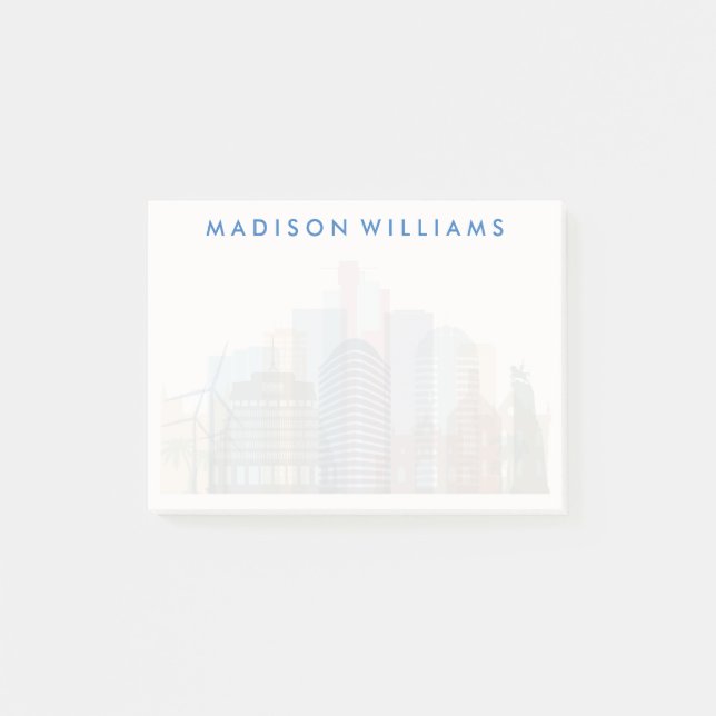 Bloco Post-it Wellington, Nova Zelândia| Linha telefônica (Frente)