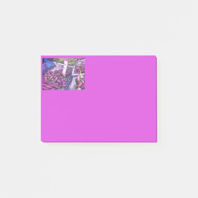 Bloco Post-it Whisk Well for Whale Soup (Frente)