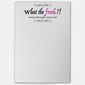 Bloco Post-it WTF?! - Que o vestido?! - Notas pegajosas