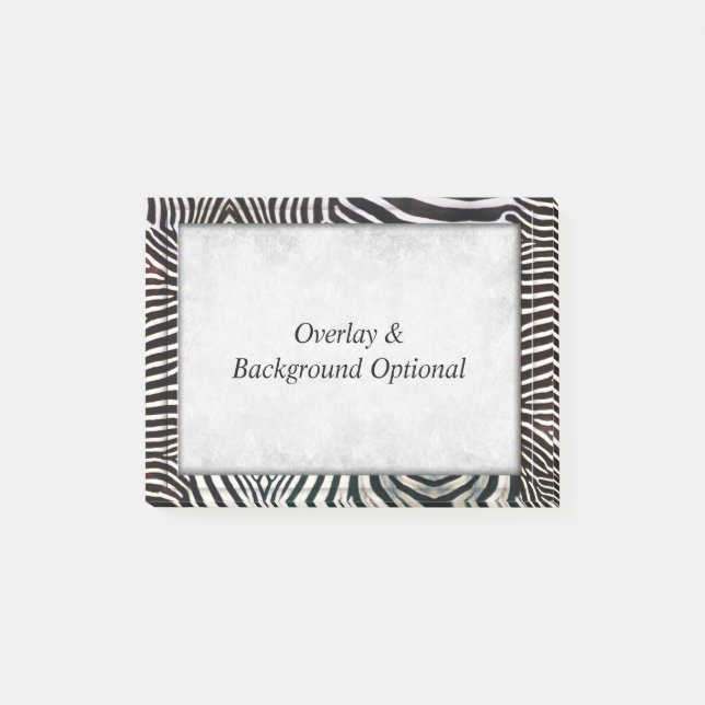 Bloco Post-it Zebra 3 (Frente)