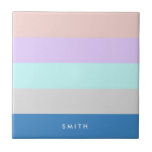 bloco roxo da cor de azul cinzento da hortelã do<br><div class="desc">Design cinzento e azul moderno e do verão do pêssego pastel da hortelã roxa da cor de bloco.</div>