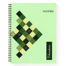 Bloco Verde Impressionante - Caderno de Volta às A