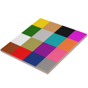 Blocos de Cores Coloridos e Destacados Padrão de D