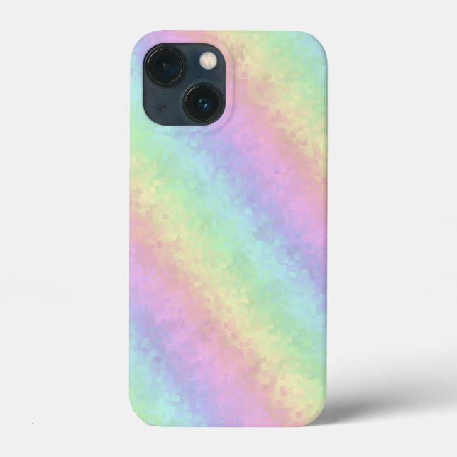 Blocos em Pastel Cores Arco-Íris 3D (Verso)