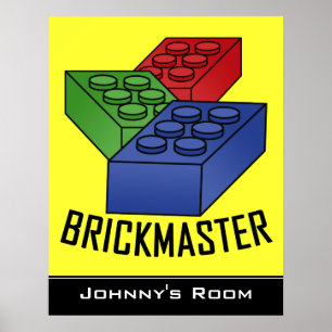 Blocos para crianças Poster