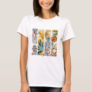 Blogue Onde Você Plantou Camisa Floral Tee