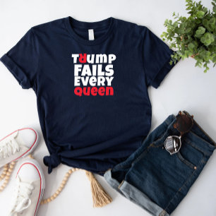 Blogueiro anti-trump feminista slogan vermelho neg