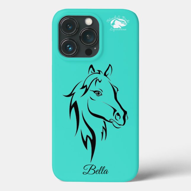 Blonde & Broke Equestrian - iPhone / iPad case (Verso)