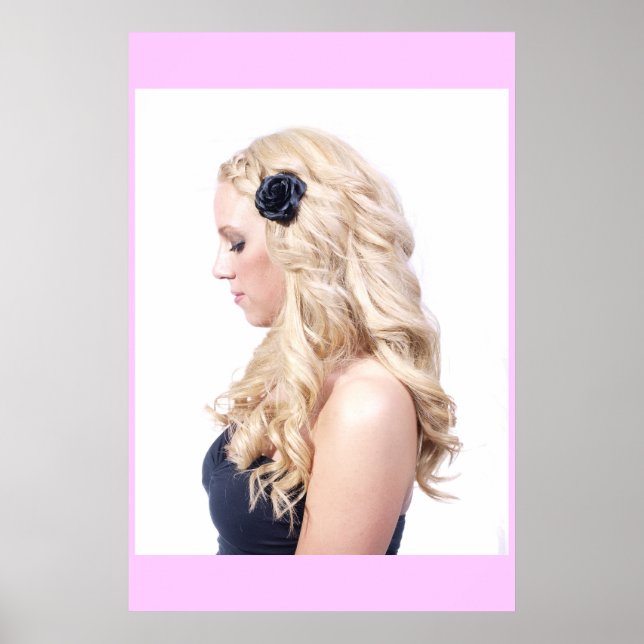 Blonde Curls Poster (Frente)