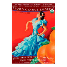 Blood Orange Rooibos Poster