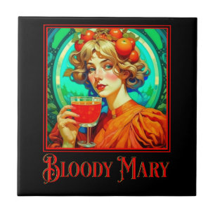Bloody Mary Art Nouveau