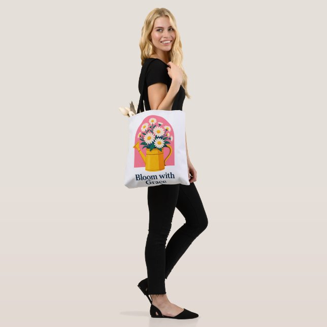 Bloom com Grace Tote Bag (No(a) Modelo)