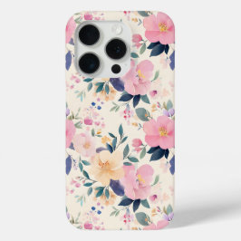 Bloom Elegant Pink Patel Watercolor