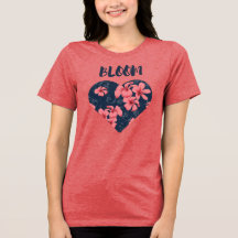 Bloom Floral Impressão Tee