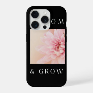 Bloom & Grow Rosa Suave Estética Floral iPhone 15