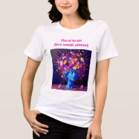 "Bloom of Eternity" - Um Retrato Surreal Colorido