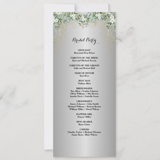 Bloomias Botânicas Introduzindo Partido Brida Radi (Frente)