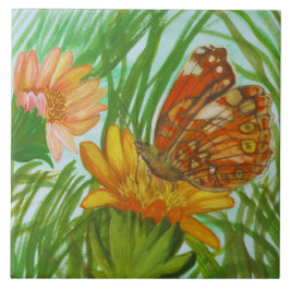 Blooming flower garden