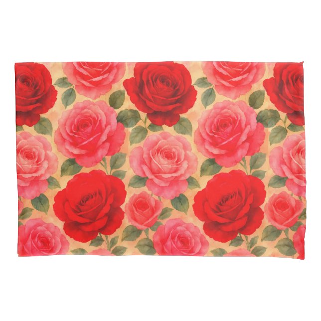 Blooming Grace – Watercolor Rose Harmony (Frente-Esquerda)