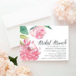 Blooming Peony | Convite Bridal Brunch