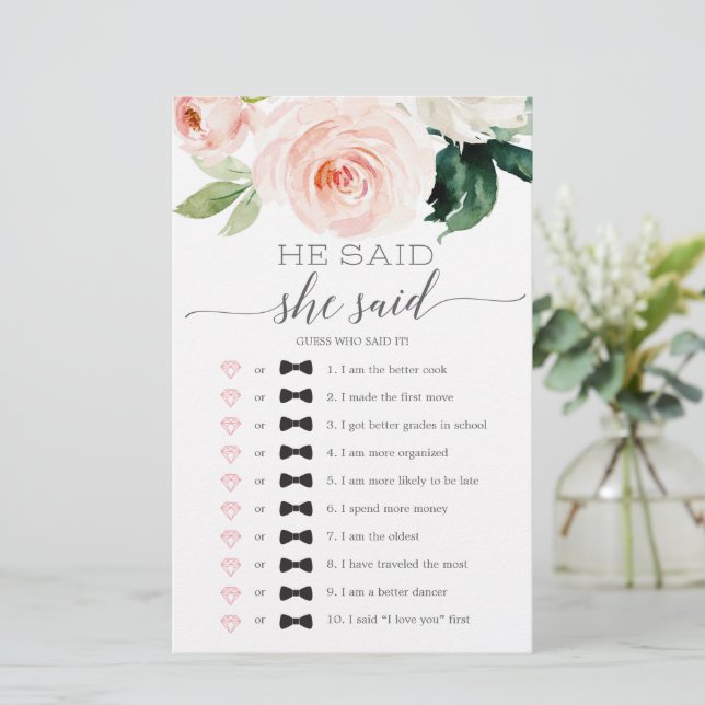 Blooms de Jogo de Chá de panela Duplo (Em pé/Frente)