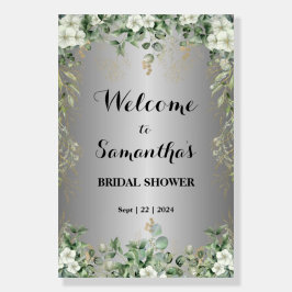 Blooms Dourados e verdes: um Conselho de espuma Ch