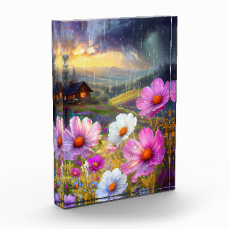 Blooms em Blocos: Uma Exibição Artística