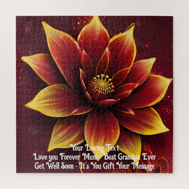 Blooms Sensíveis: Uma Surpresa Quebra-cabeça Perso (Vertical)