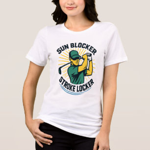 Bloqueador Sun, Boné de Golfe Legal com Traço