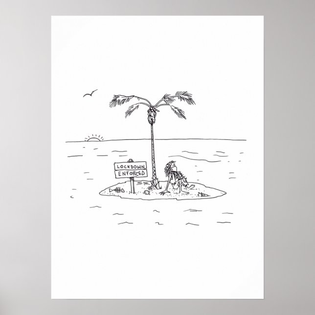 Bloquear poster de brilho forçado (Frente)