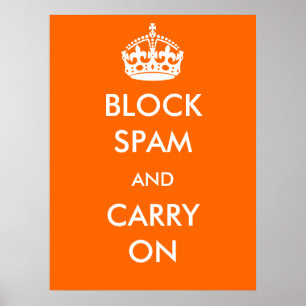 Bloquear spam e Carregar no Poster
