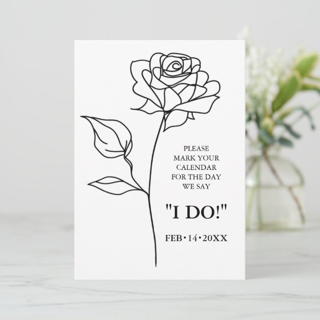 Bloqueio de Eterno exclusivo com cartão de data de (Em pé/Frente)