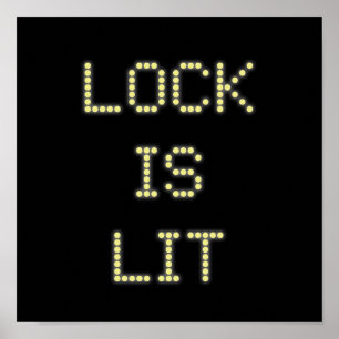 Bloqueio é Poster de Pinball Lit nº 9