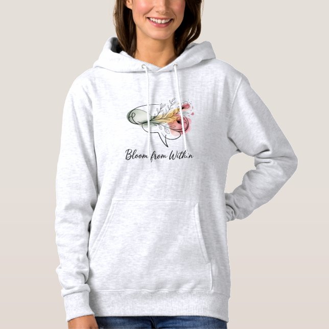 Blossom De Dentro – Suéter Feminino Estético  (Frente)