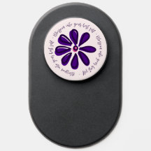 "Blossom na sua melhor porta de flores roxas"